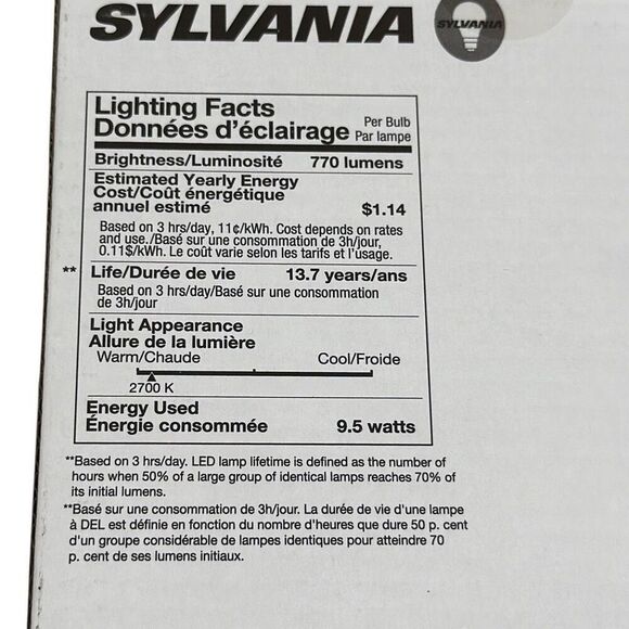 6 SYLVANIA SMART+ full color bulbs - Picture 1 of 6